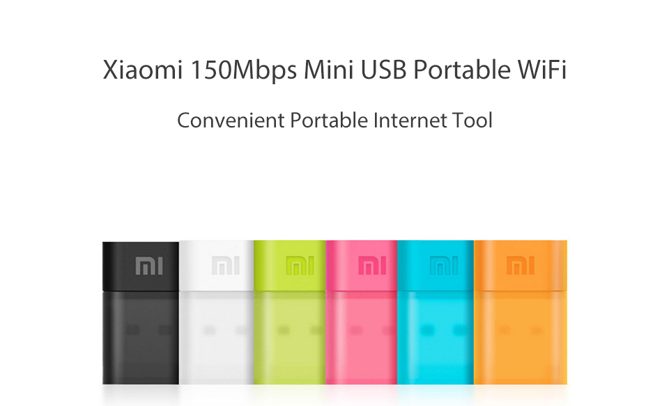150Mbps 2.4GHz Original Xiaomi Portable Mini USB Wireless Router WiFi Adapter (1)