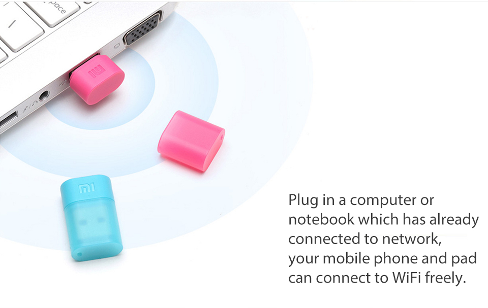 150Mbps 2.4GHz Original Xiaomi Portable Mini USB Wireless Router WiFi Adapter (2)